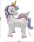 Self-Standing Unicorn Balloons for Birthday Decorations Rainbow Unicorn Party Supplies Unicorn Foil Balloon - 28 Inch, Pack of 2
